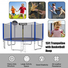 Load image into Gallery viewer, 15FT Trampoline Combo Bounce Jump