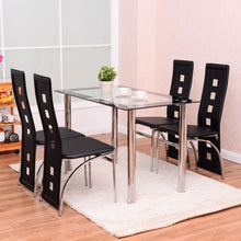 Load image into Gallery viewer, Four Comfortable High Back and Armless Chair