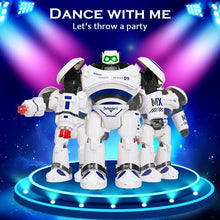 Load image into Gallery viewer, Remote Control Programmable Intelligent Combat Fighting Robot -Blue