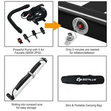 Load image into Gallery viewer, 13 Feet Air Track Inflatable Gymnastics Tumbling Mat with Pump -Black