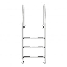 Load image into Gallery viewer, 3 Step Stainless Steel Swimming Pool Ladder Handrail for Pool