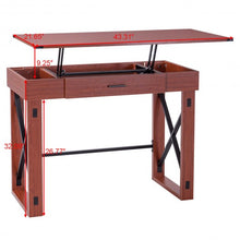 Load image into Gallery viewer, Home Writing Study Lift Top Computer Desk