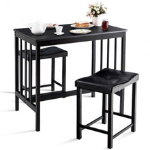 Load image into Gallery viewer, 3 pcs Modern Counter Height Dining Set