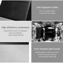 Load image into Gallery viewer, Portable Built-In Stainless Steel Commercial Ice Maker