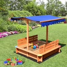 Load image into Gallery viewer, Kids Outdoor Playset Cedar Sandbox