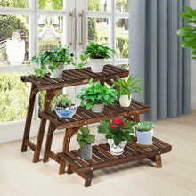 Load image into Gallery viewer, 3 Tier Step Design Plant Shelf Rack