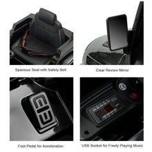 Load image into Gallery viewer, Battery Powered Kids Ride On Car with Remote Control-Black