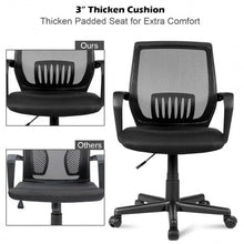 Load image into Gallery viewer, Lumbar Support Adjustable Rolling Swivel Mesh Office Chair