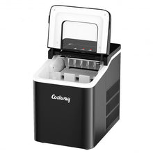 Load image into Gallery viewer, Portable Countertop Ice Maker Machine with Scoop-Black