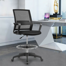 Load image into Gallery viewer, Drafting Chair Tall Office Chair with Adjustable Height