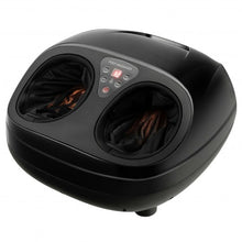 Load image into Gallery viewer, Shiatsu Foot Massager with Heat Kneading Rolling Scraping Air Compression-Black