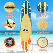 Load image into Gallery viewer, Inflatable Stand Up Paddle Board Surfboard with Bag Aluminum Paddle and Hand Pump-M