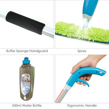 Load image into Gallery viewer, Double Sided Flip Spray Mop with Refillable Bottle and Washable Pads