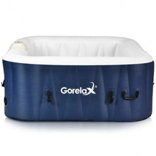 Load image into Gallery viewer, 4-Person Inflatable Portable Outdoor Hot Tub