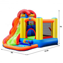 Load image into Gallery viewer, Kid Inflatable Bounce House Water Slide Castle with Blower