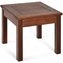 Load image into Gallery viewer, 3PCS Outdoor Wooden Patio Rattan Furniture Set
