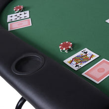 Load image into Gallery viewer, 8 Players Texas Holdem Foldable Poker Table