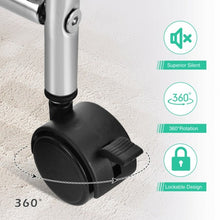 Load image into Gallery viewer, 4 Drawers Shelves Rolling Storage Cart Rack-Multicolor