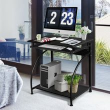 Load image into Gallery viewer, Spacious Wooden PC Laptop Computer Desk