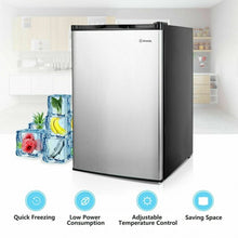Load image into Gallery viewer, 3 cu.ft. Compact Upright Freezer with Stainless Steel Door