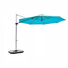 Load image into Gallery viewer, 11' Patio Offset Cantilever Umbrella 360° Rotation Aluminum Tilt-Blue