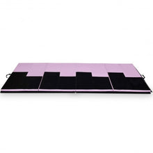 Load image into Gallery viewer, 4' x 10' x 2" Gymnastics Mat Folding Portable Exercise Aerobics Exercise Mat