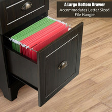 Load image into Gallery viewer, 59" Computer Desk with Drawers & Storage Cabinet-Brown