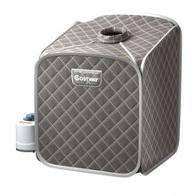 Load image into Gallery viewer, 2L Portable Folding Steam Sauna Spa-Gray