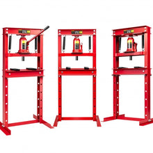 Load image into Gallery viewer, 12-Ton H-Frame Plates Hydraulic Shop Press