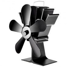 Load image into Gallery viewer, 5 Blades Fuel Saving Stove Fan