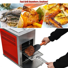 Load image into Gallery viewer, Propane Infrared Steak Grill BBQ Stainless Steel Single Burner