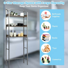 Load image into Gallery viewer, 3-Tier Over-The-Toilet Bathroom Spacesaver Storage Rack