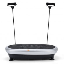 Load image into Gallery viewer, Mini Vibration Body Fitness Platform with Loop Bands-Silver