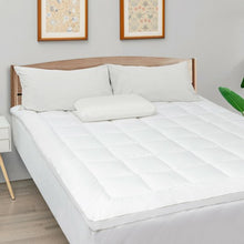 Load image into Gallery viewer, Mattress Pad Cover Padded Topper Soft Quilted Fitted Deep Pocket-King Size