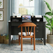 Load image into Gallery viewer, Computer Desk PC Laptop Writing Table Workstation -Black