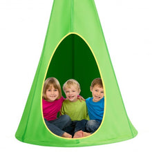 Load image into Gallery viewer, 32" Kids Nest Swing Hanging Seat Hammock-Green