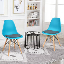 Load image into Gallery viewer, 2Pcs Dining Chair Mid Century Modern DSW Chair Furniture-Blue