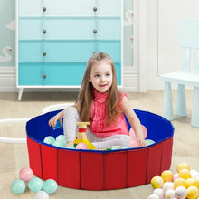 Load image into Gallery viewer, 48" Foldable Kiddie Pool Kids Bath Tub