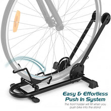 Load image into Gallery viewer, Foldable Bike Floor Parking Rack Home Garage Storage Stand Fit 20"-29"