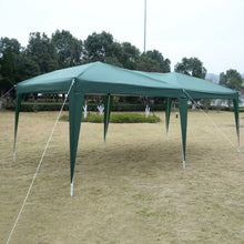 Load image into Gallery viewer, 10’ x 20’ EZ POP UP Folding Wedding Party Tent Cross-Bar-Green
