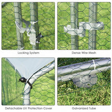 Load image into Gallery viewer, Large Walk In Chicken Coop with Roof Cover Backyard