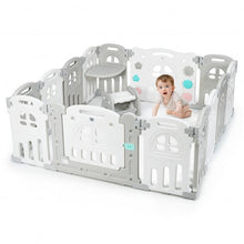 Load image into Gallery viewer, 14-Panel Foldable Baby Activity Centre Playpen
