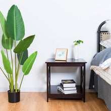 Load image into Gallery viewer, X-Design Display Accent Sofa Side Nightstand Table-Brown