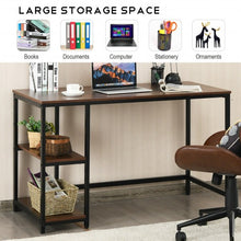 Load image into Gallery viewer, 47"/55" Computer Desk Office Study Table Workstation Home w/Adjustable Shelf -M
