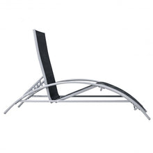 Load image into Gallery viewer, 3 pcs Outdoor Patio Pool Lounger Set
