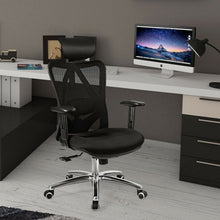 Load image into Gallery viewer, Adjustable Height Mesh Swivel High Back Office Chair