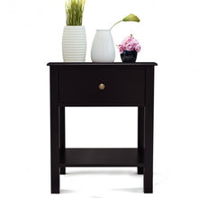 Load image into Gallery viewer, Brown Nightstand End Table