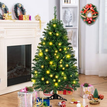 Load image into Gallery viewer, 4 Feet Tabletop Artificial Christmas Tree with LED Lights