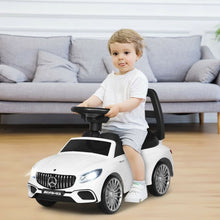 Load image into Gallery viewer, Licensed Mercedes Benz Kids Ride On Push Car-White