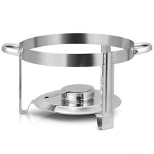 Load image into Gallery viewer, 2-Pack Full Size Tray 5 Quart Stainless Steel Round Chafing Dish